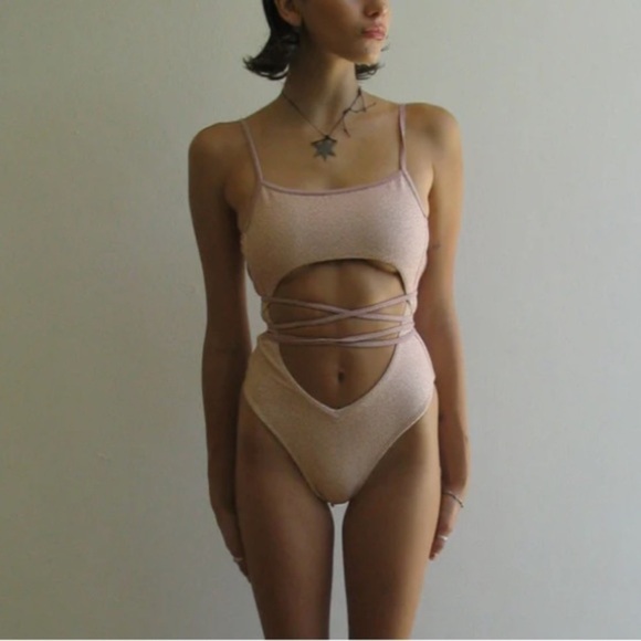 New! Frankie’s bikinis Alice Terry Wrap One Piece leopard Swimsuit 24675 - Picture 5 of 11